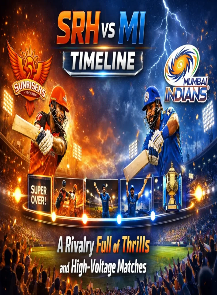 Sunrisers Hyderabad vs Mumbai Indians Timeline: A Rivalry Full of Thrills and High-Voltage Matches