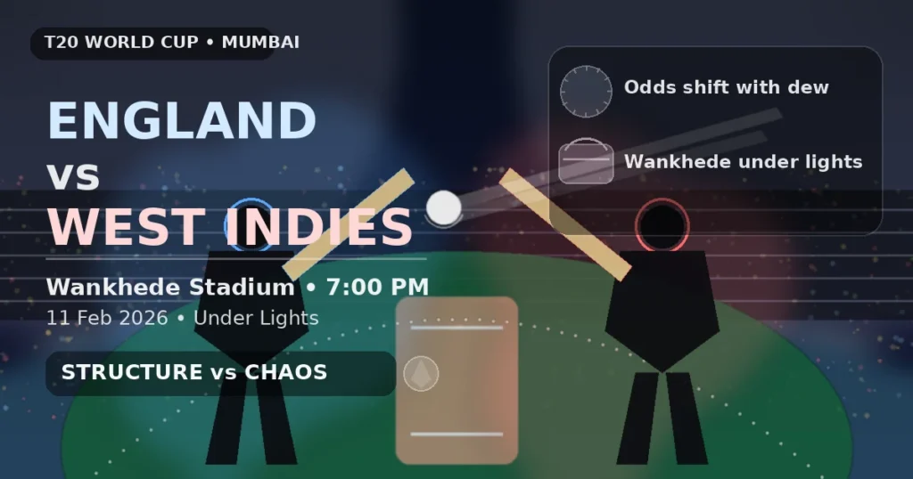 England vs West Indies T20I