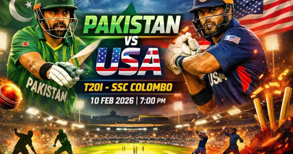 Pakistan vs USA T20I